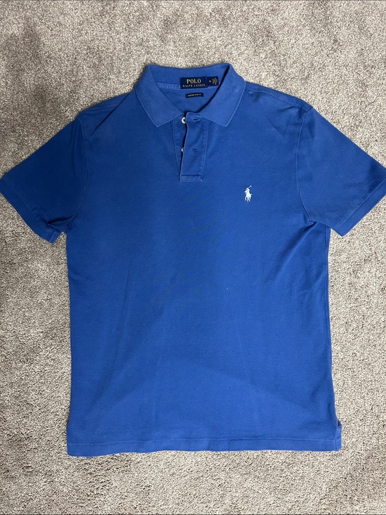 Polo Ralph Lauren Other - Y2K Polo Ralph Lauren Classic Slim Fit Polo Blue